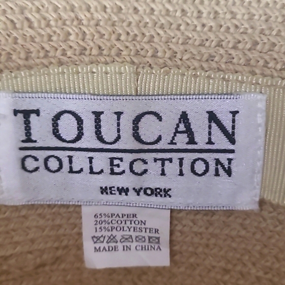 Toucan Collection New York Summer hat, paper/cotton/poly - Picture 7 of 8